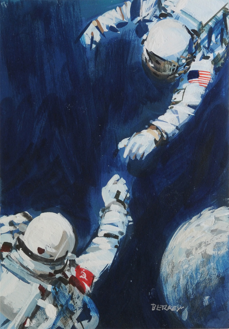 Illustration for article titled The Space Artist Who Perfectly Painted All Our Cosmic DreamsĀ